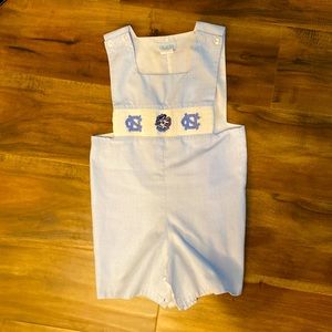 UNC / North Carolina Tar Heels Smocked Shortall